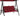 AECOJOY 3-Seat Porch Swings with Adjustable Canopy, Red