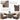 AECOJOY Beige Rattan Garden Dining Set