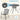 AECOJOY Metal Patio Table and Chairs Set for 4
