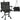 AECOJOY Hunting Chair with Gun Rest, 360° Swivel, Adjustable Shooting Support, Portable for Blind or Range