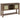 AECOJOY Buffet Cabinet, Coffee Bar Storage Cabinet, 46'' Coffee Bar Table with Rattan Sliding Barn Door, Adjustable Shelves and Bottom Open Shelf