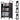 AECOJOY Book Cart with Wheels, 352LBS Rolling Bookshelf Utility Cart with V-Shaped Shelves