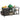 AECOJOY Outdoor Grill Table for Big Green Egg, 69.7" Stainless Steel Grill Cart with Cabinet & Shelves