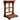 Acacia Wood Prayer Kneeler Bench with Storage Shelf & Soft Cushion