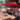 red patio umbrella